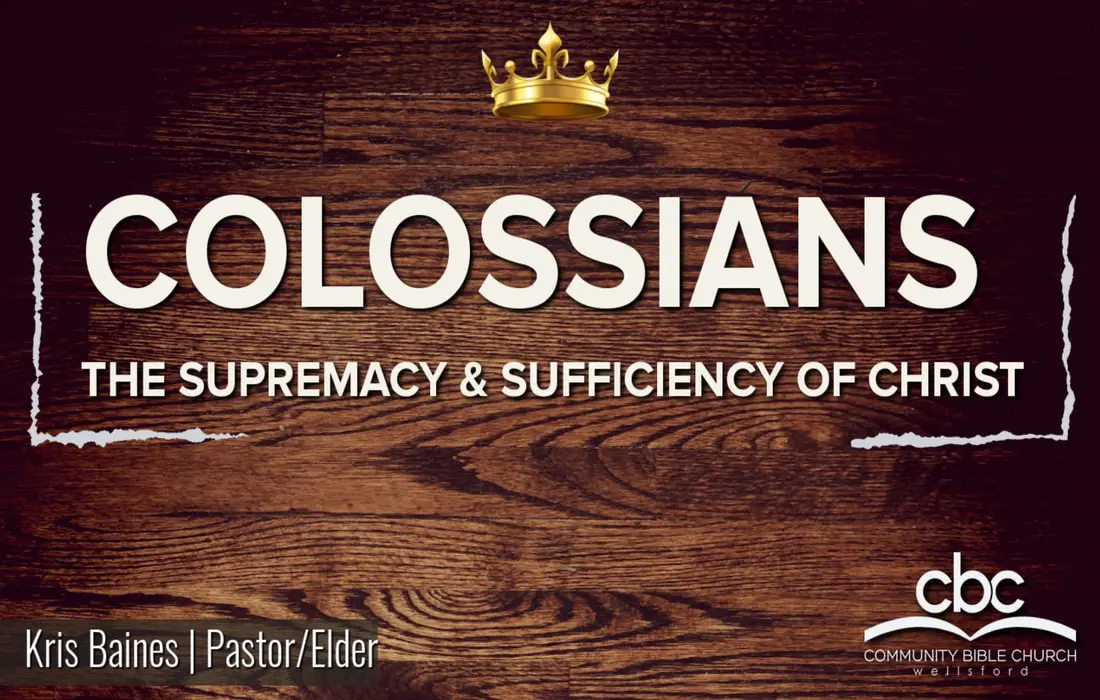 Colossians sermon series artwork