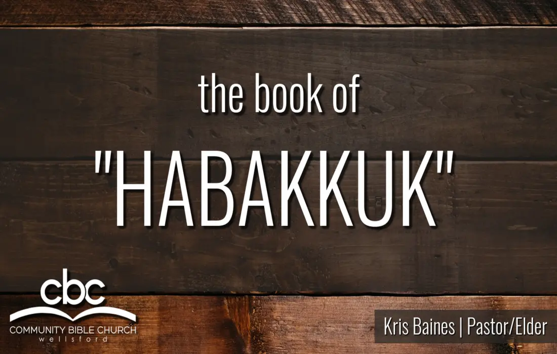 Habakkuk sermon series artwork