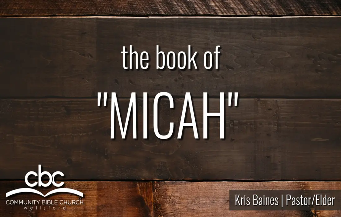 Micah sermon series artwork